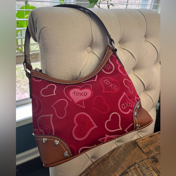 XOXO Handbags - XOXO Red& Pink Heart Y2K Bag